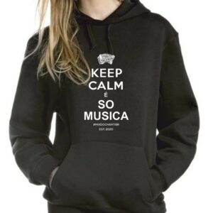 Sweat Capuche Femme Keep Calm