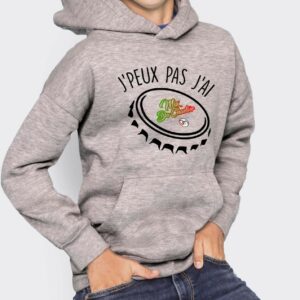Sweat Capuche Enfant J'peux pas