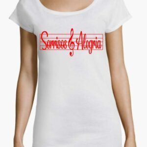 T-Shirt femme Sorrisos & Alegria
