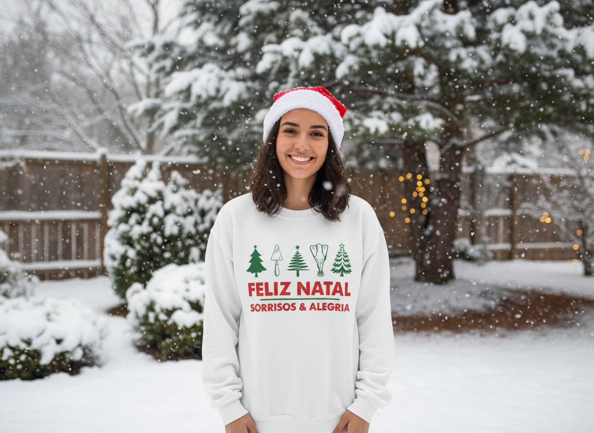 Sweat Femme Feliz Natal