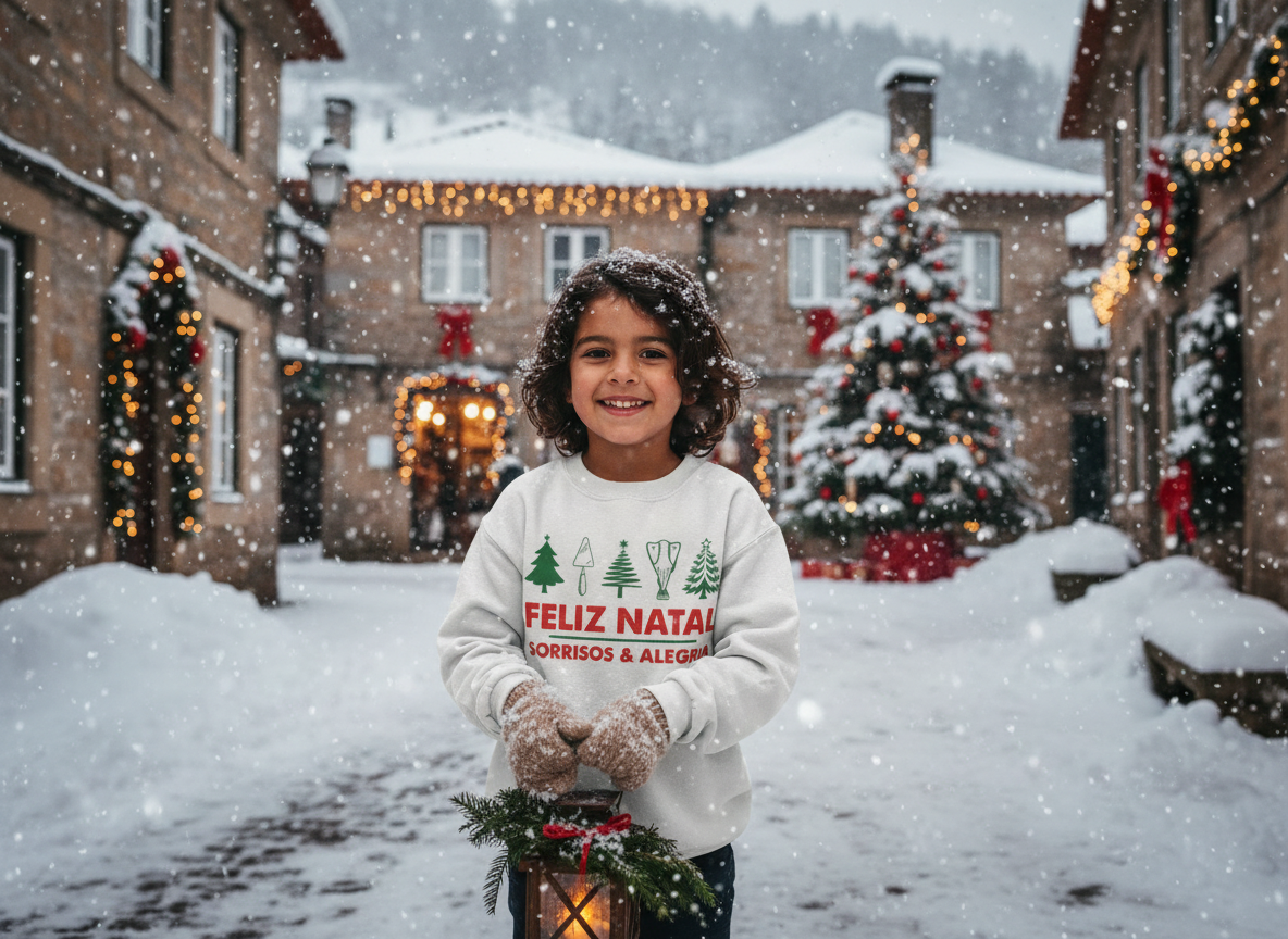 Sweat Enfant Feliz Natal